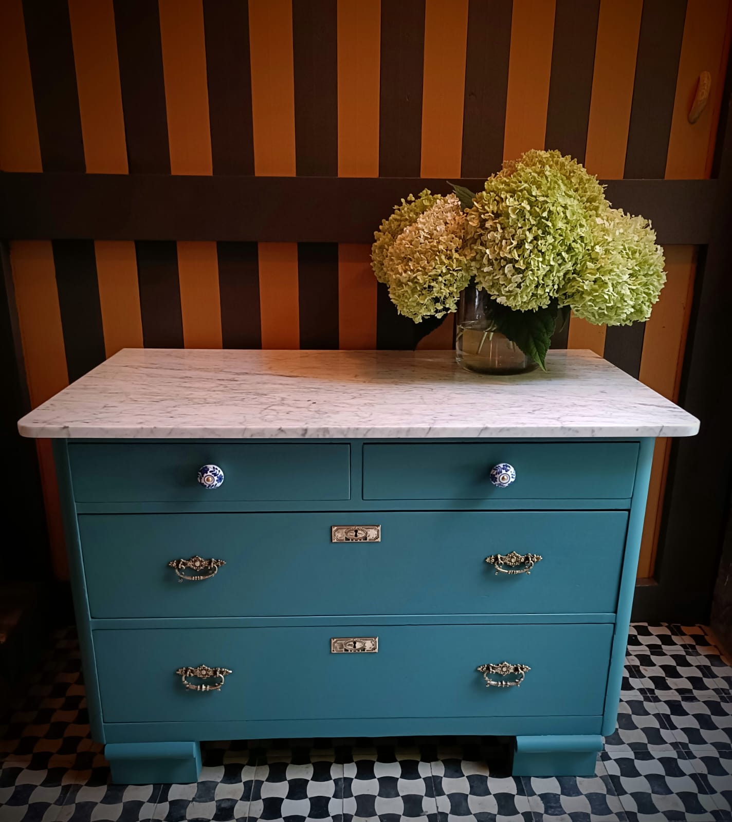 Jaren 30 commode, ladenkast