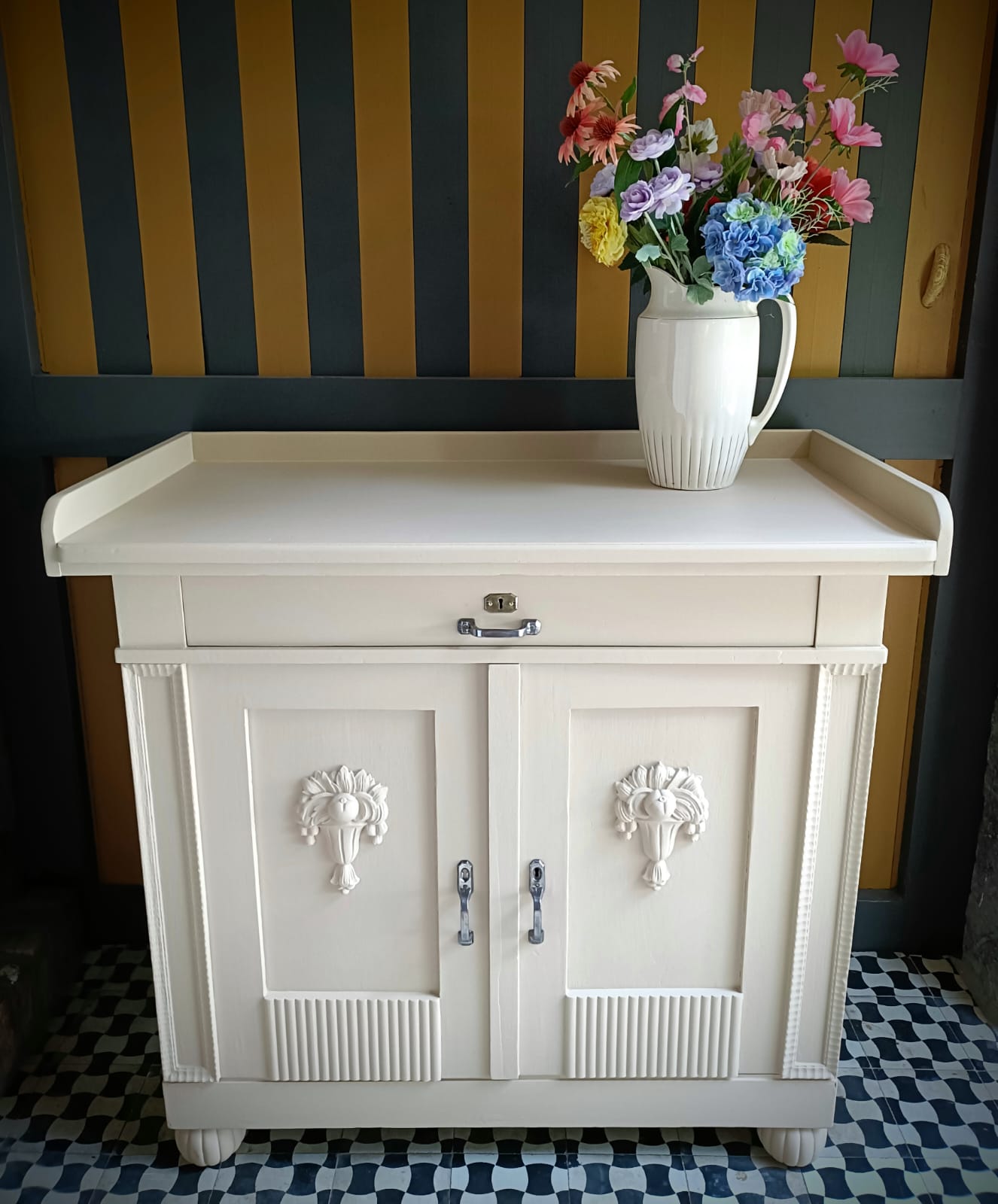Brocante jaren 30 commode